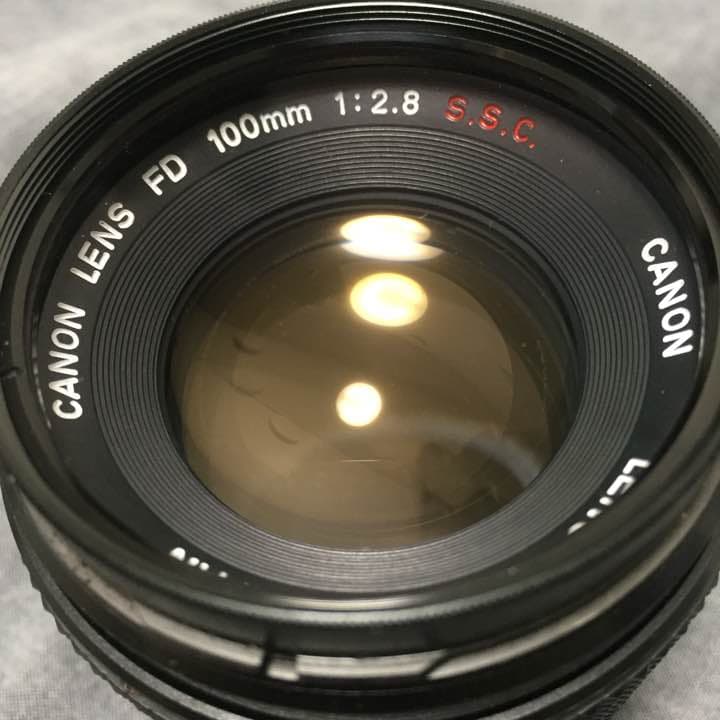 canon fdレンズ 100mm 単焦点