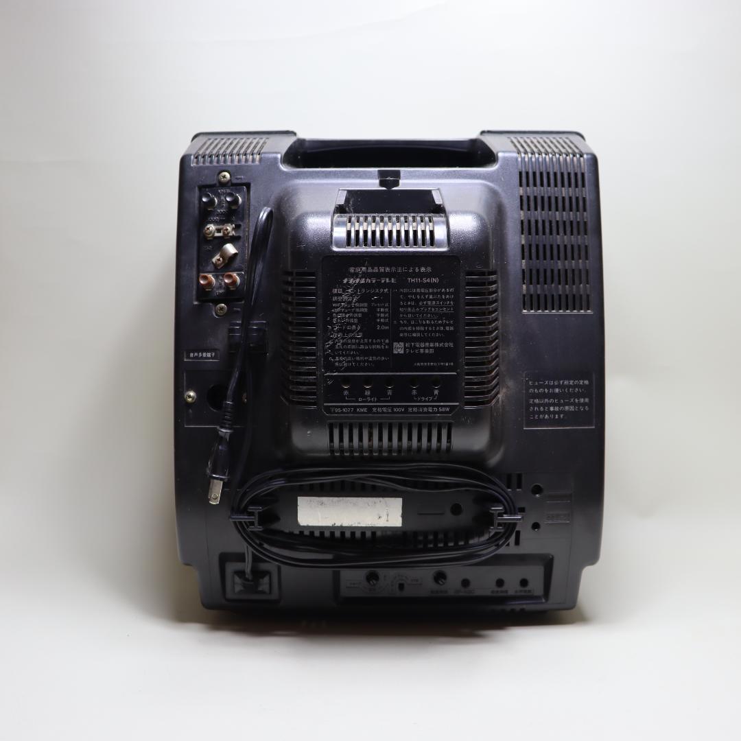 ナショナル カラーテレビ  TH11-S4   通電OK 79年製　C-79