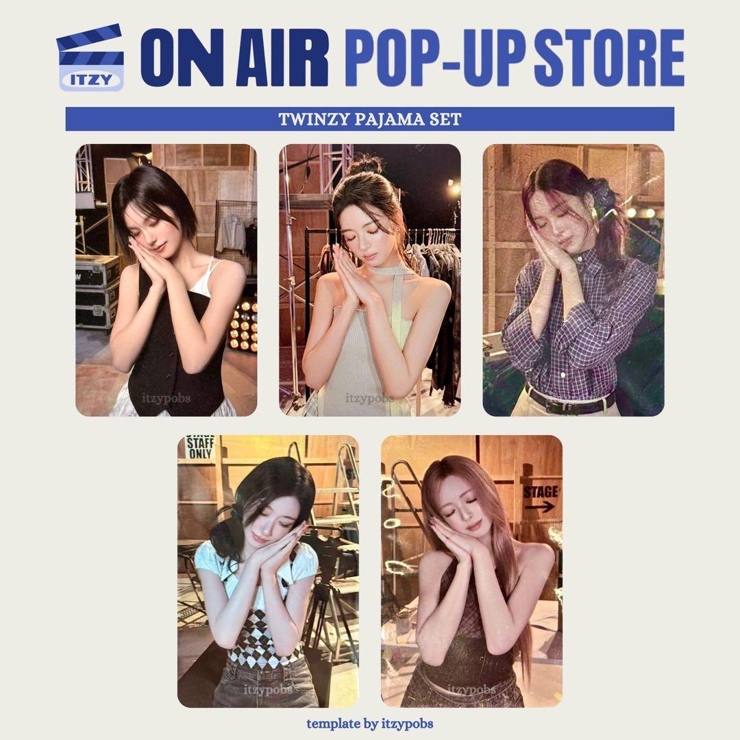 ITZY ON AIR ポップアップ PAJAMA 購入者限定 トレカ イェジ