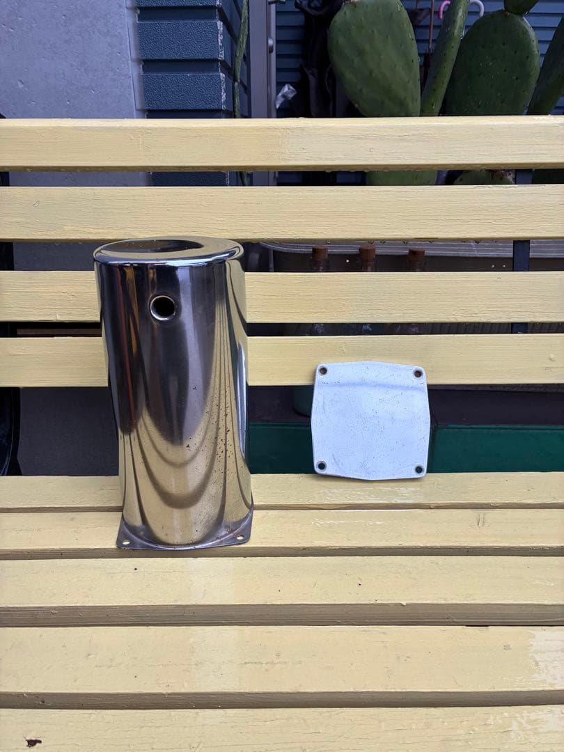 ローライダー　ミニブロック用オイルタンク　バックプレート　インパラ　キャデ