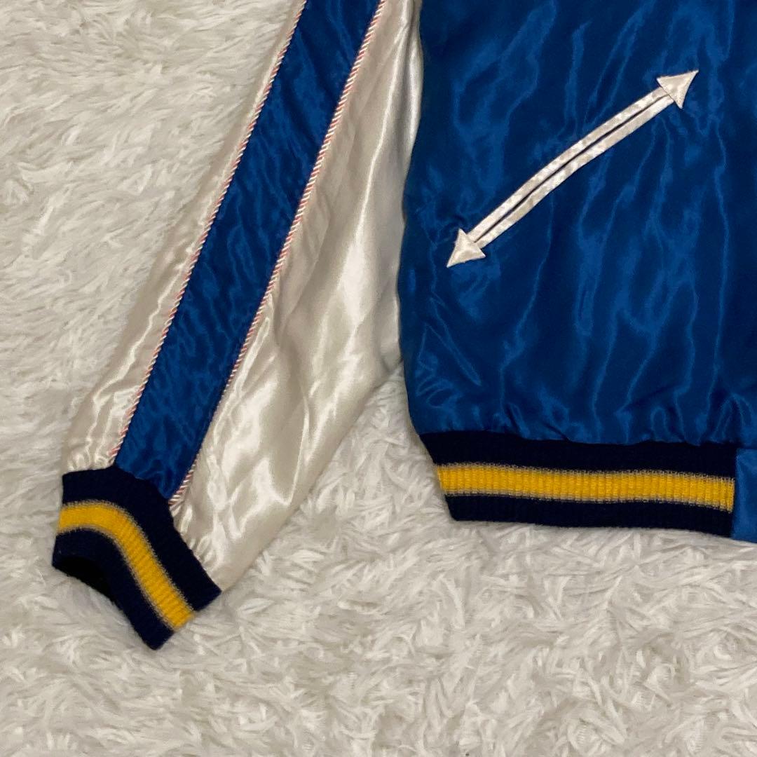 【美品】テーラー東洋 スカジャン リバーシブル 鷹 和柄 TT13608 M