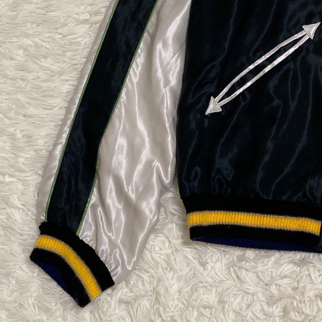 【美品】テーラー東洋 スカジャン リバーシブル 鷹 和柄 TT13608 M