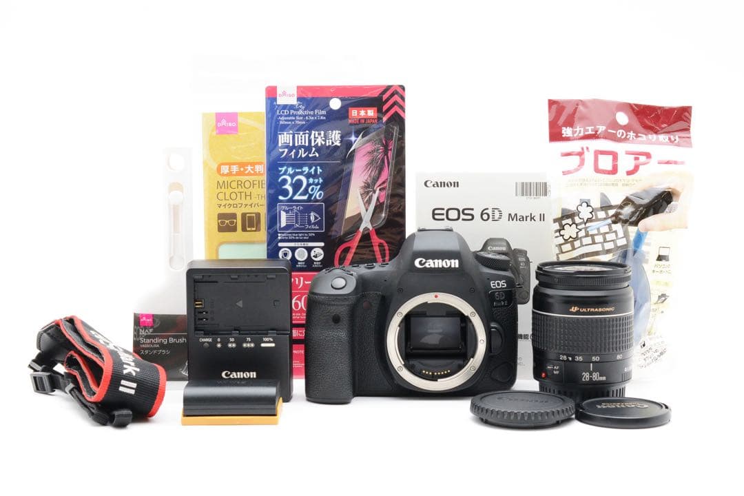 デジタル一眼レフカメラ/Canon EOS 6D Mark II標準レンズセット