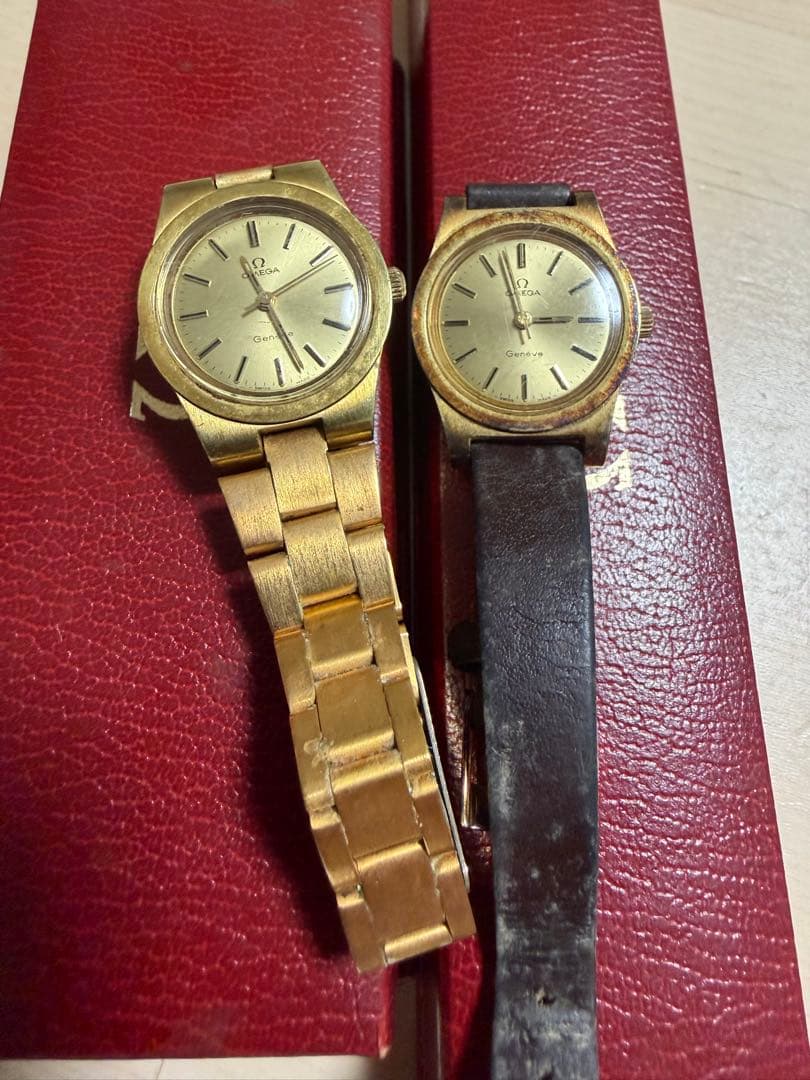 OMEGA レディース時計　2本セット！