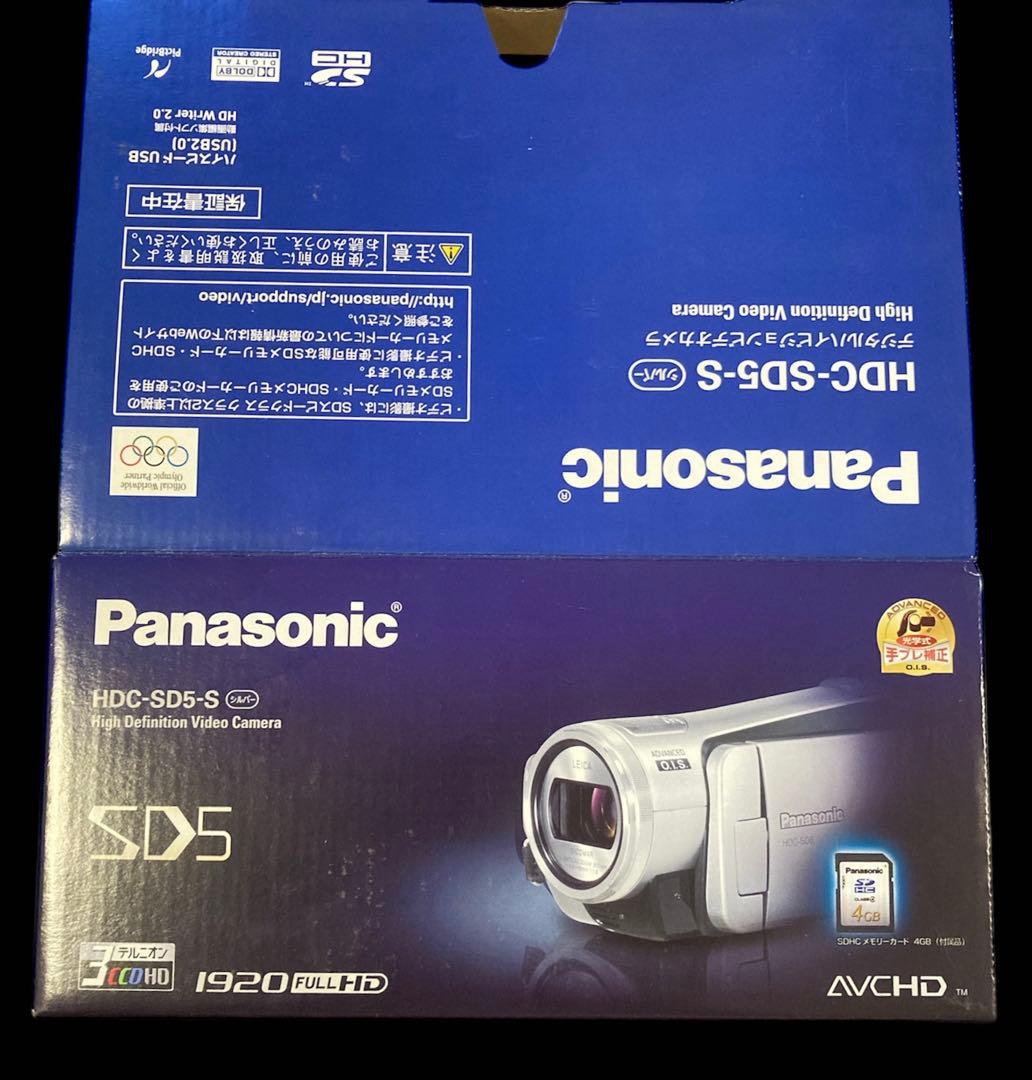【美品】Panasonic デジタルハイビジョンカメラ HDC-SD5-S