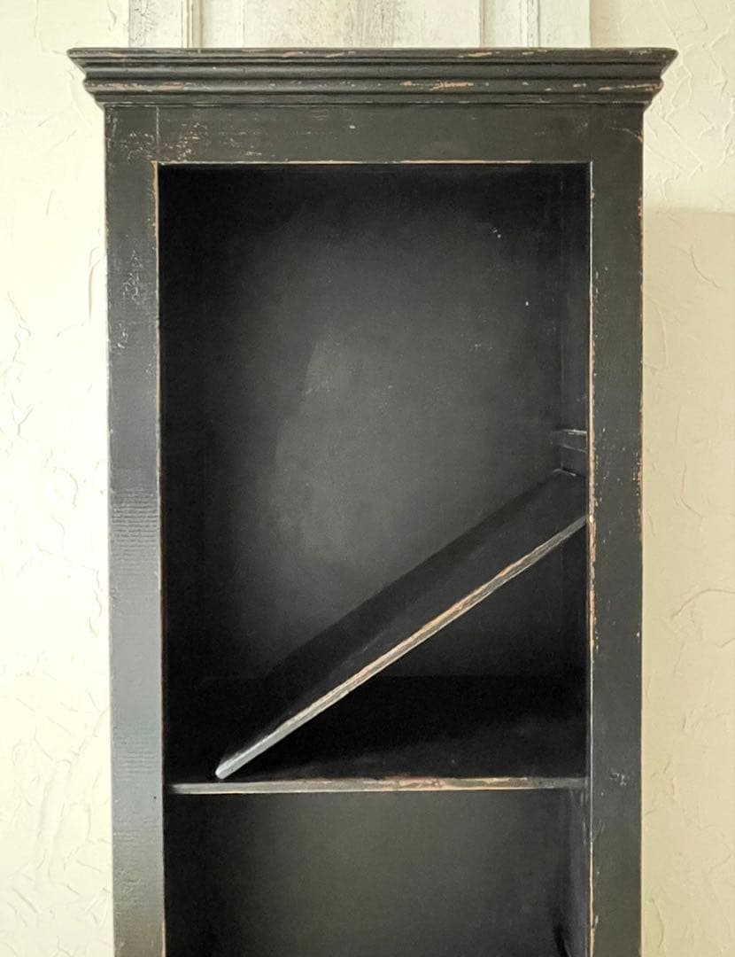 【新春SALE】シェルフ　アンティーク風　シャビー加工(送料込)