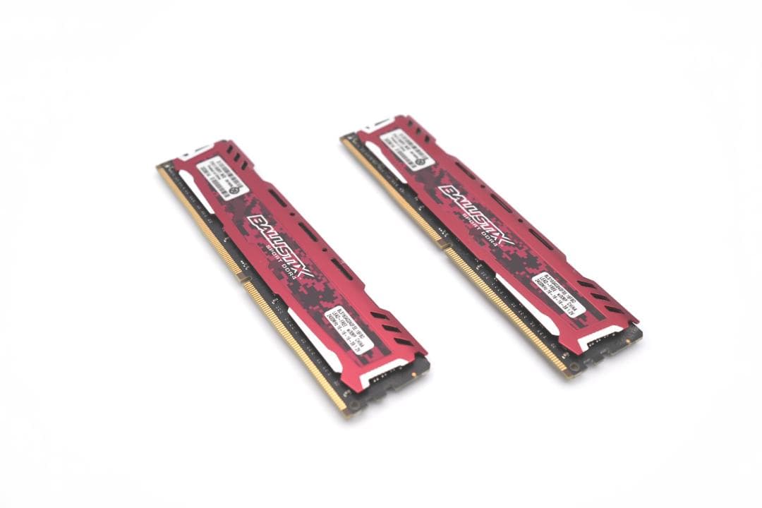 Crucial BALLISTIX DDR4-2400 16GB×2枚【動作品】