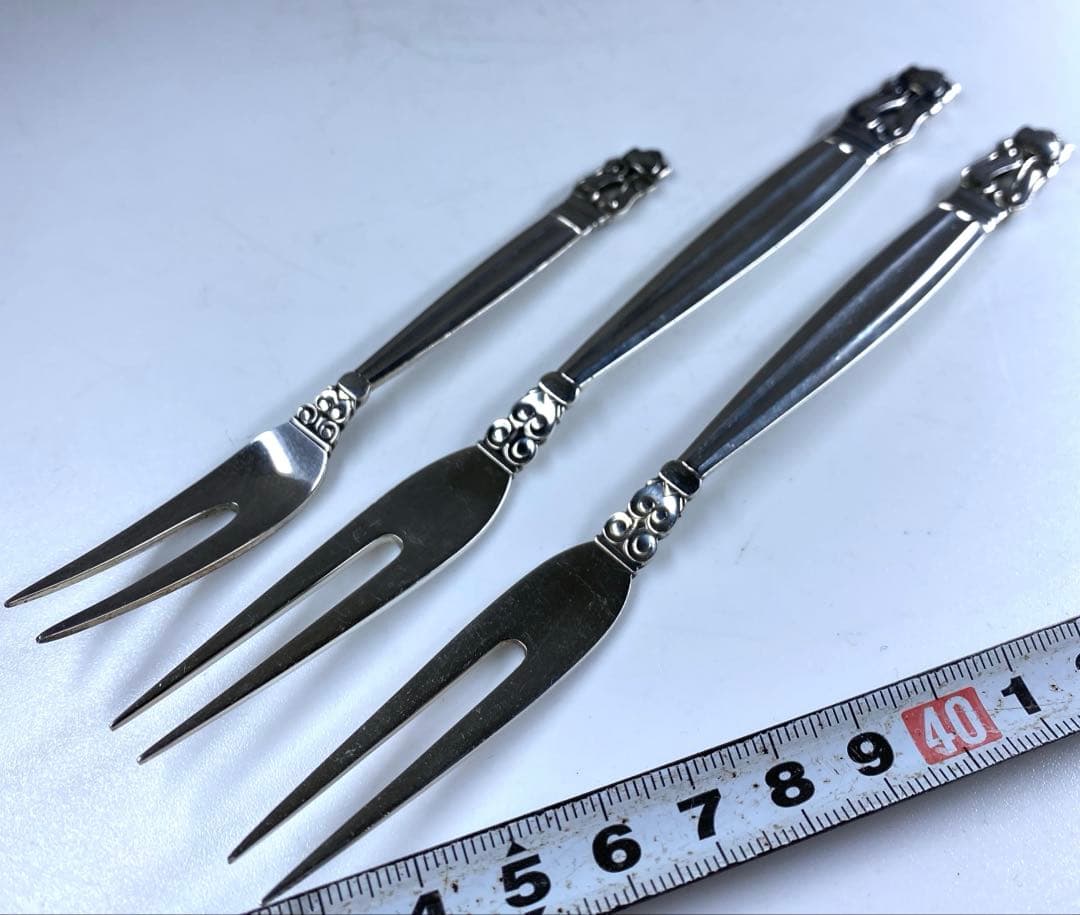 ジョージジェンセン　エコーン　フルーツフォーク　64g 東な7-0128☆2F