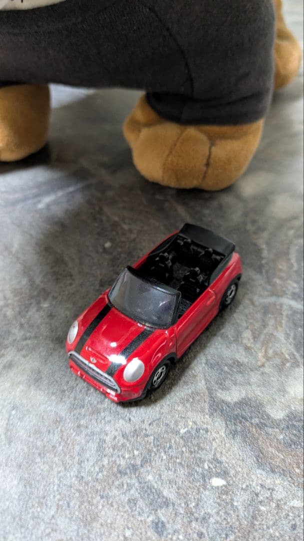  ミニクーパーキャラクターの旧スパイク君