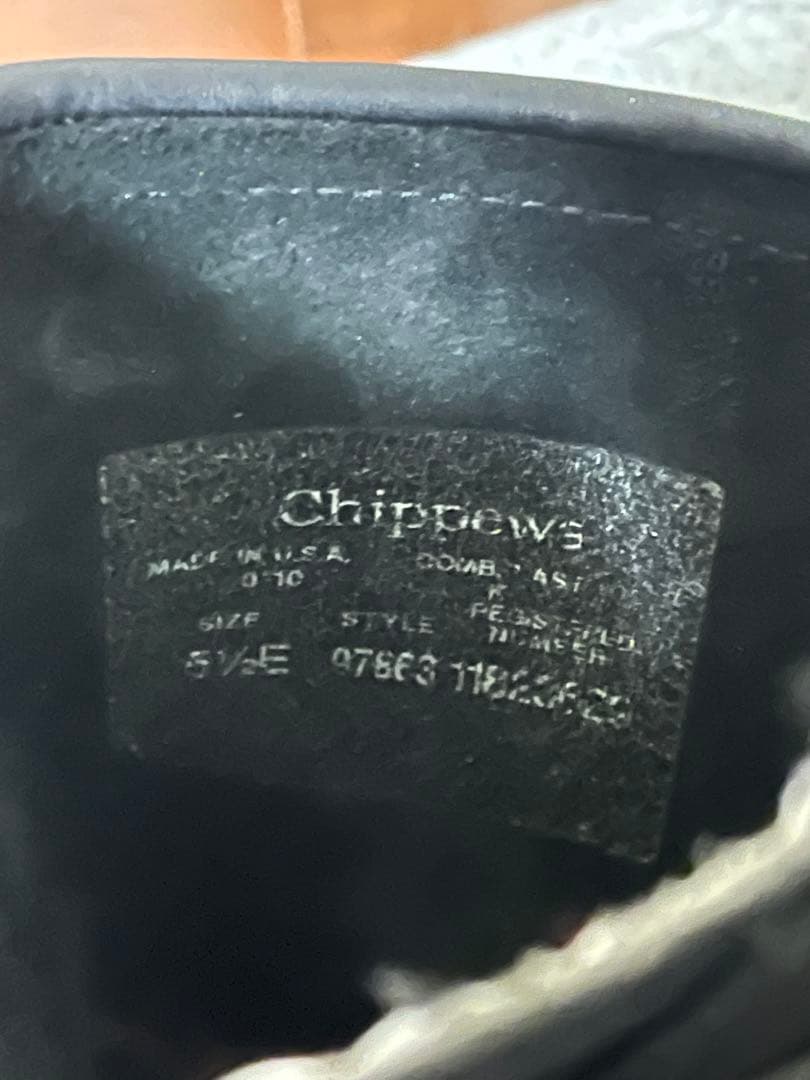 希少Chippewaチペワ エンジニアブーツ 97863 REDWING RRL