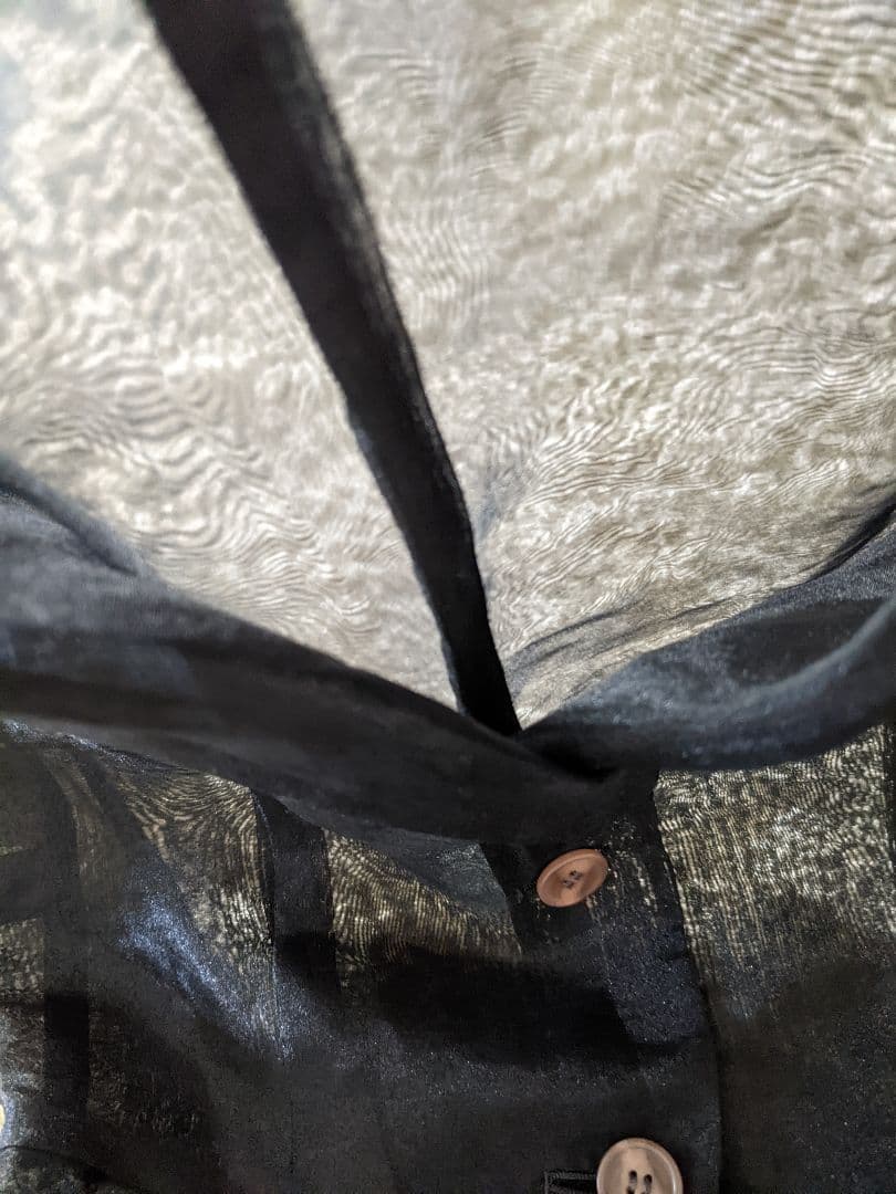 Dolce＆Gabbanaドルチェ＆ガッバーナ黒シースルーブラウス　ジャケット