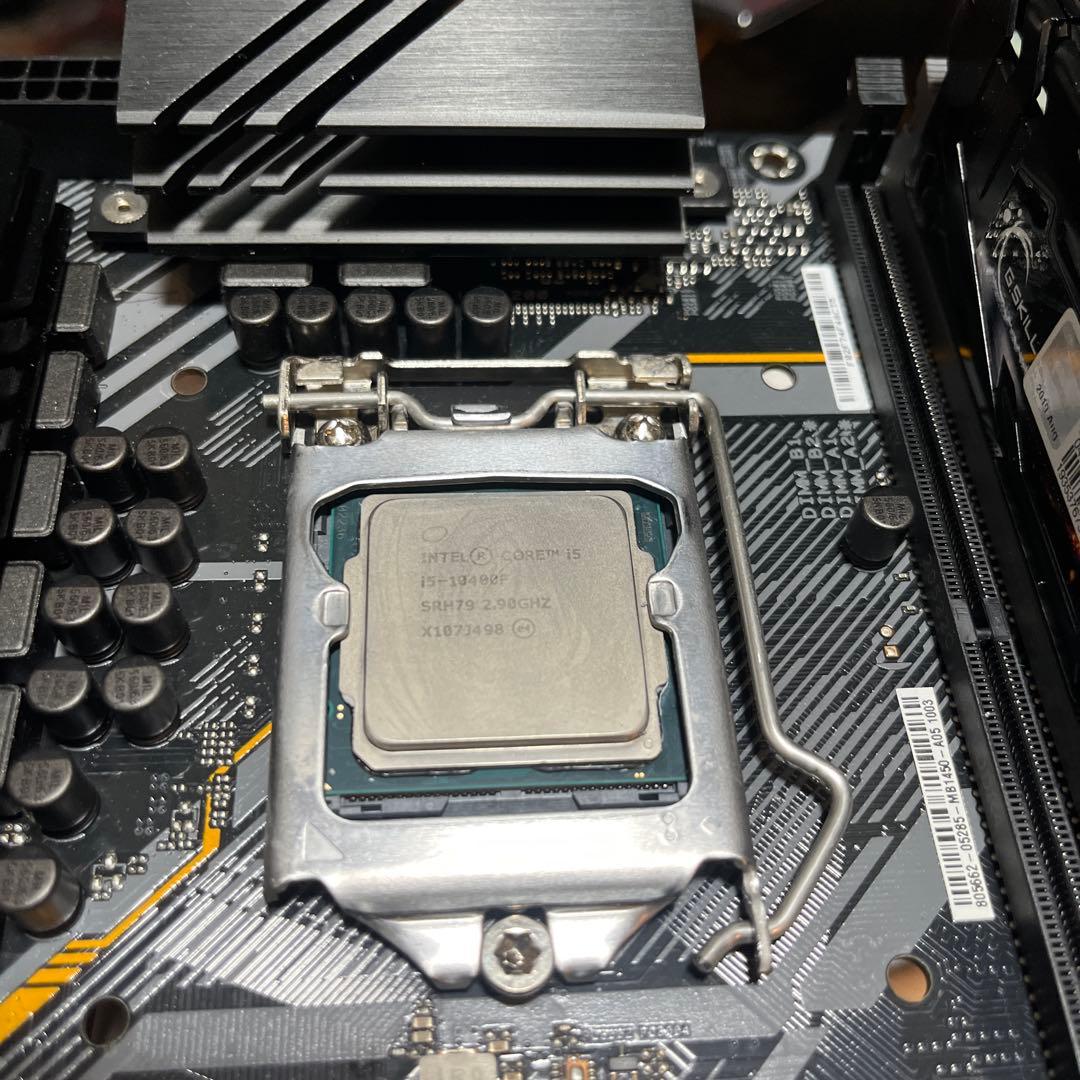 CPU Intel Core i5-10400F, B460M-plus,RAM16GB