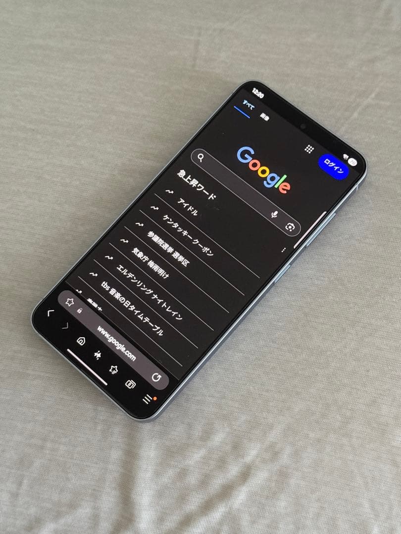 [美品] Galaxy S25 アイシーブルー+おまけ