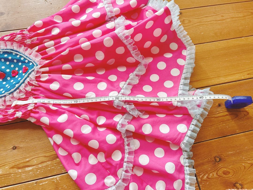 ディズニーパルパルーザ　ミニーファンダーランドコスチューム一色　サイズ120程度