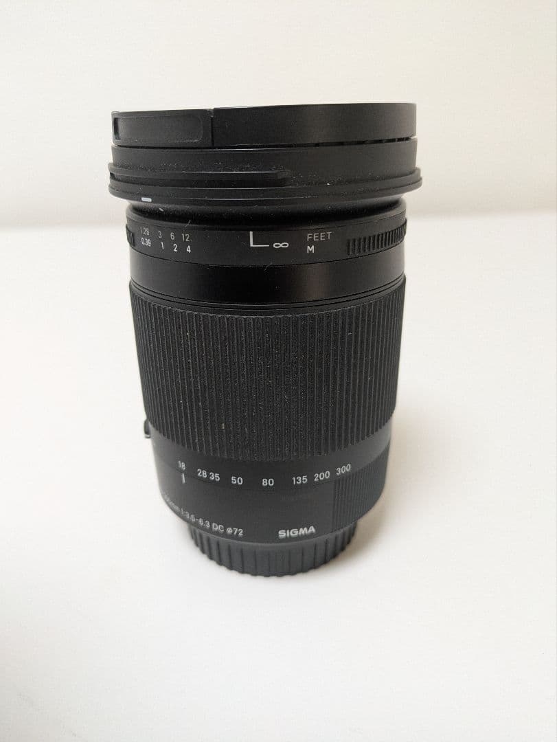【中古】シグマ 18-300mm 1:3.5-6.3 DC キヤノンマウント