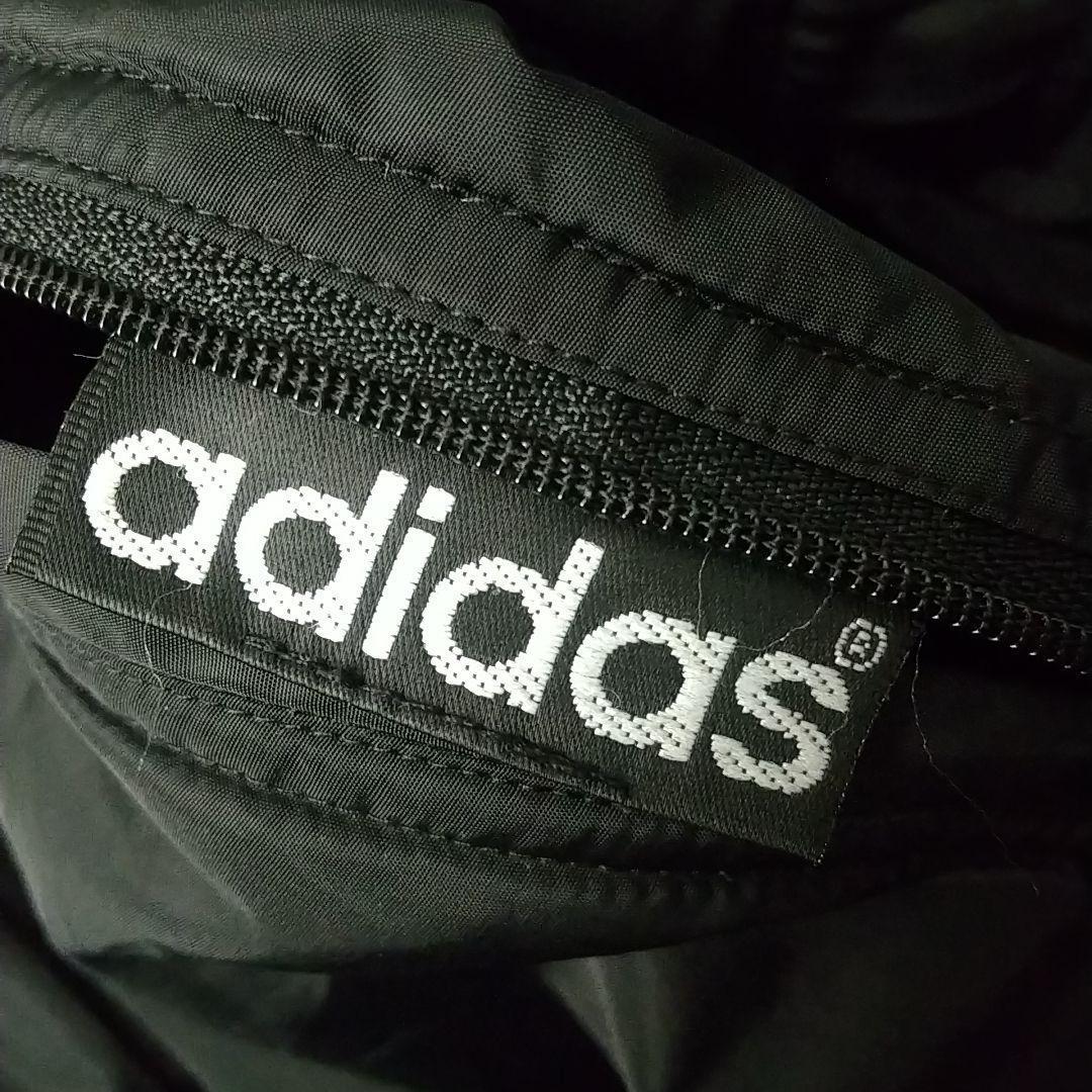 激レア☆80s アディダス 両面刺繍ロゴ リバーシブル 中綿 ジャケット L