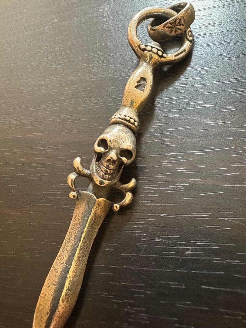 50ｇ超え！重量級シルバーホース バターナイフ Silver925ガボールタイプ