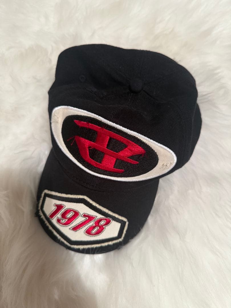 DIESEL 刺繍キャップ ロゴ 1978