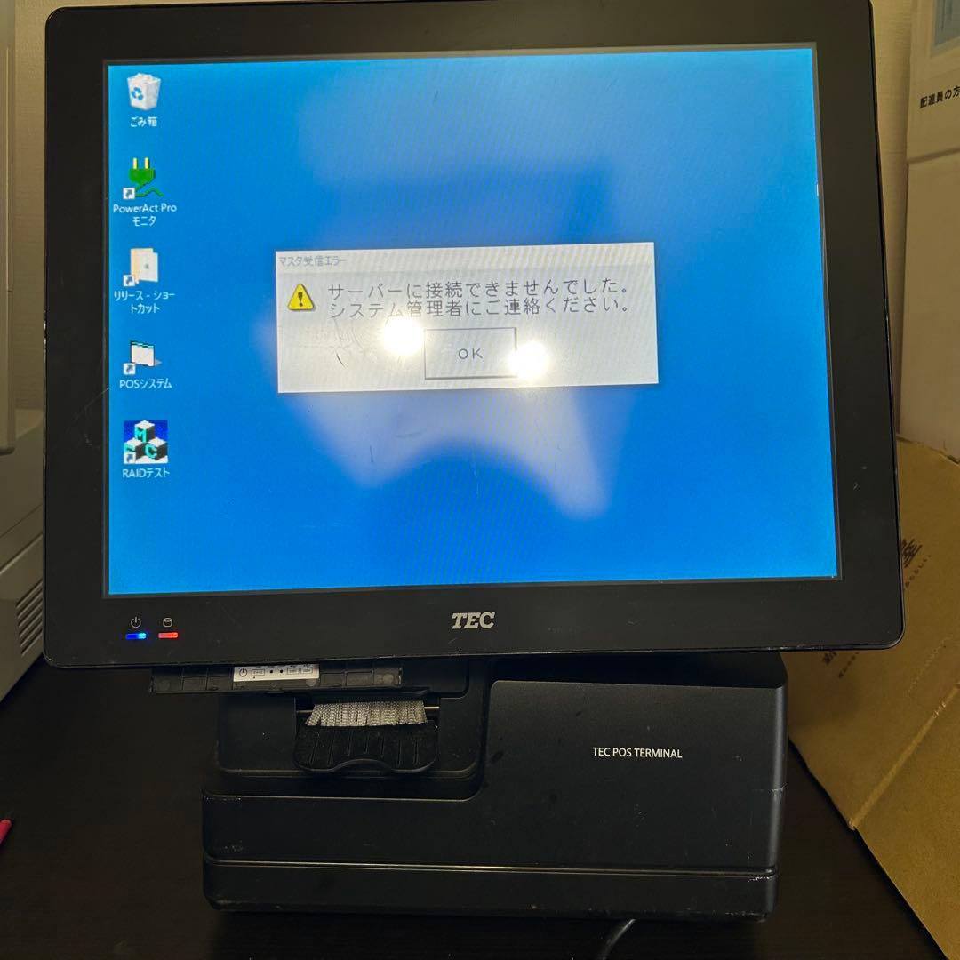 現状品 東芝テック QT-200 POSレジ POSターミナル