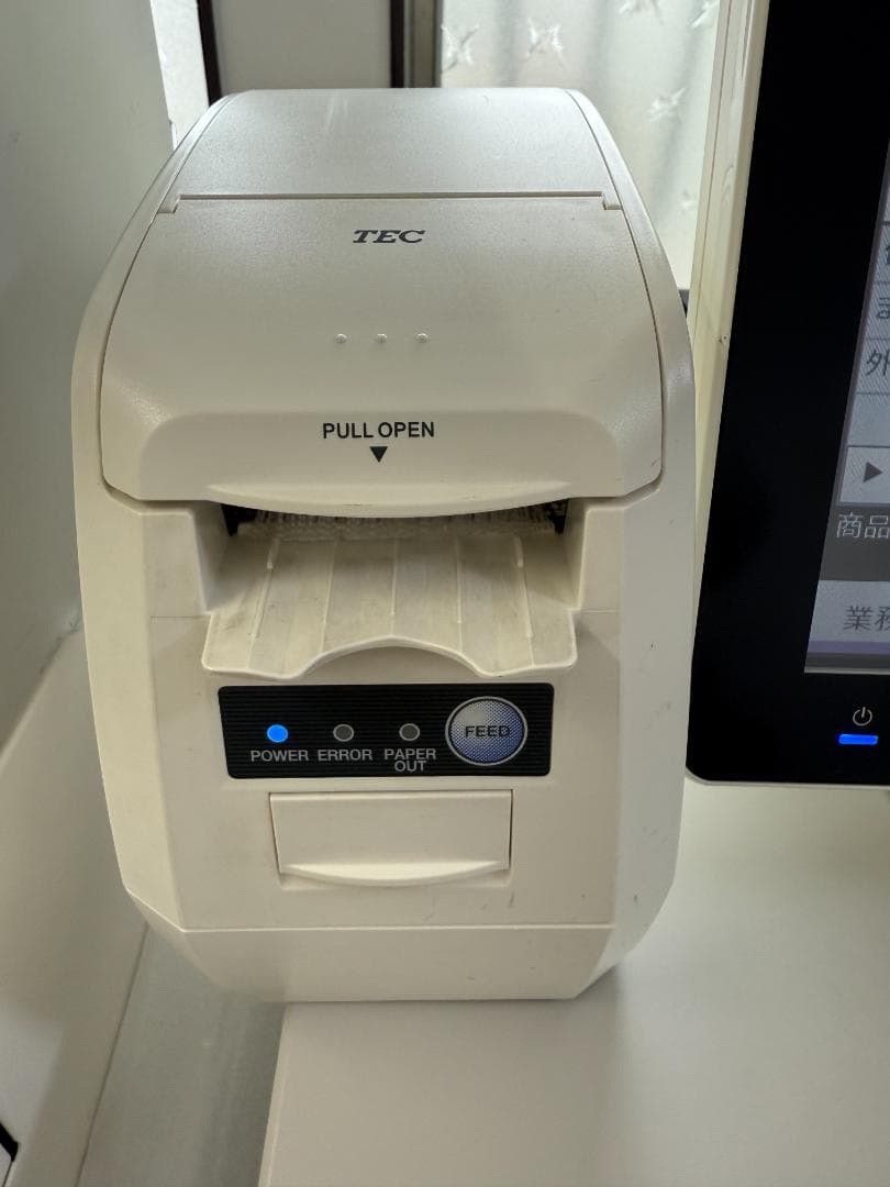 QT-20プリンター付　ShopWork ７G　ドロー連動、バーコードスキャナ付