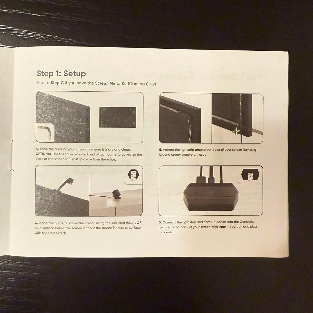 Nanoleaf(ナノリーフ)4D テープライト 65インチまで対応