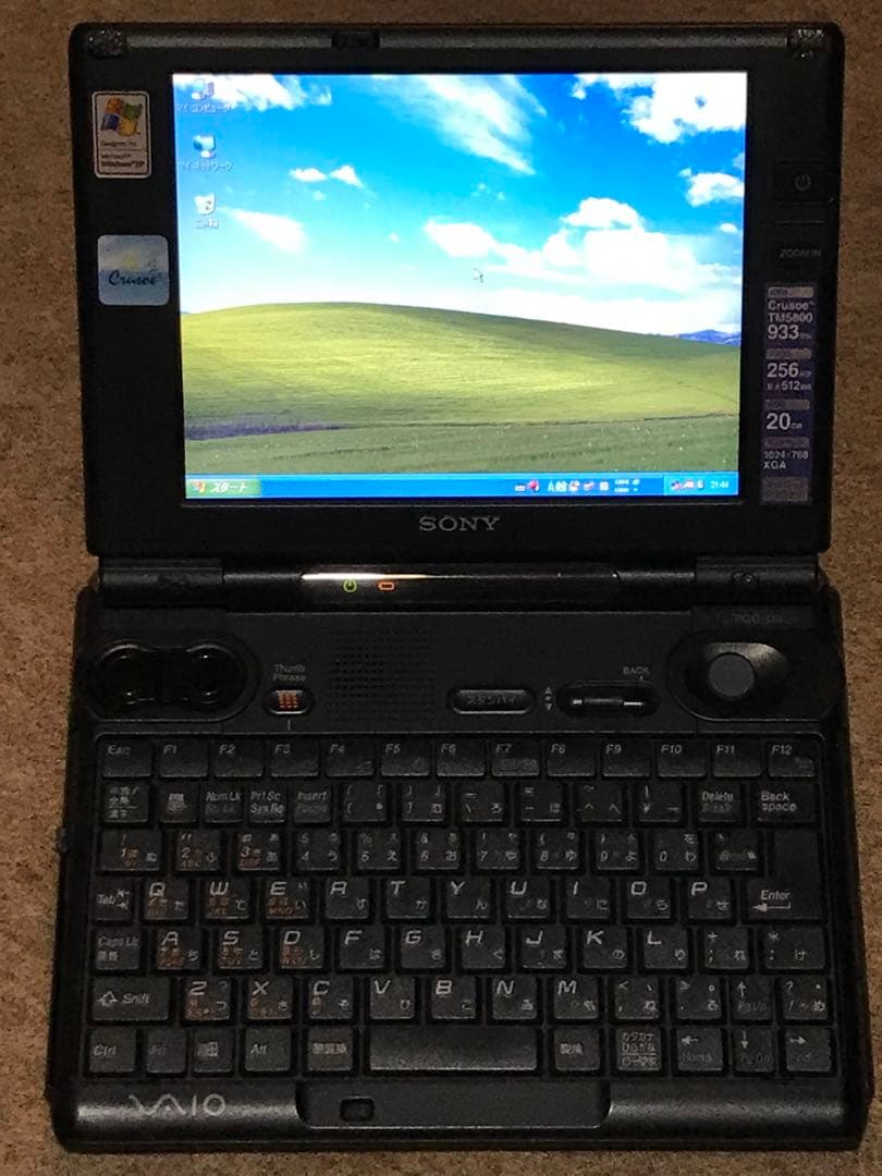 希少超小型 SONY VAIO U PCG-U3 WinXp