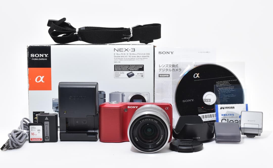 Sony NEX-3 レンズキット スマホ転送OK #9938