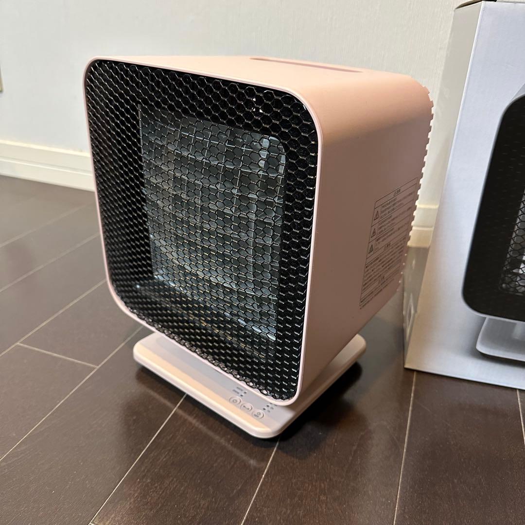 美品 リフレクトヒーター プラスマイナスゼロ ピンク ±0