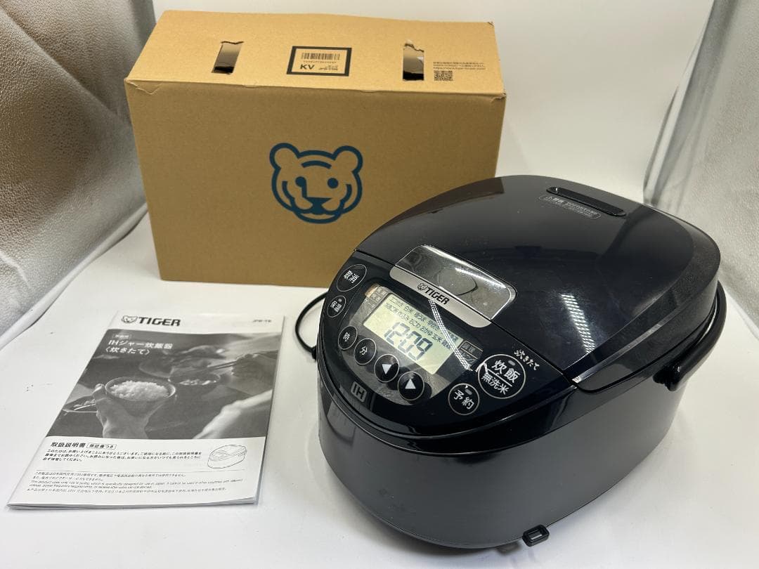 TIGER タイガー IHジャー炊飯器 炊きたて JPW-Y100 ブラック