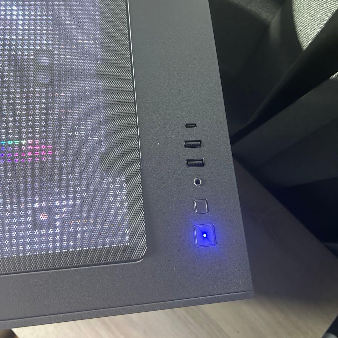 光る 高性能白ゲーミングPC Ryzen GTX1660ti Windows11