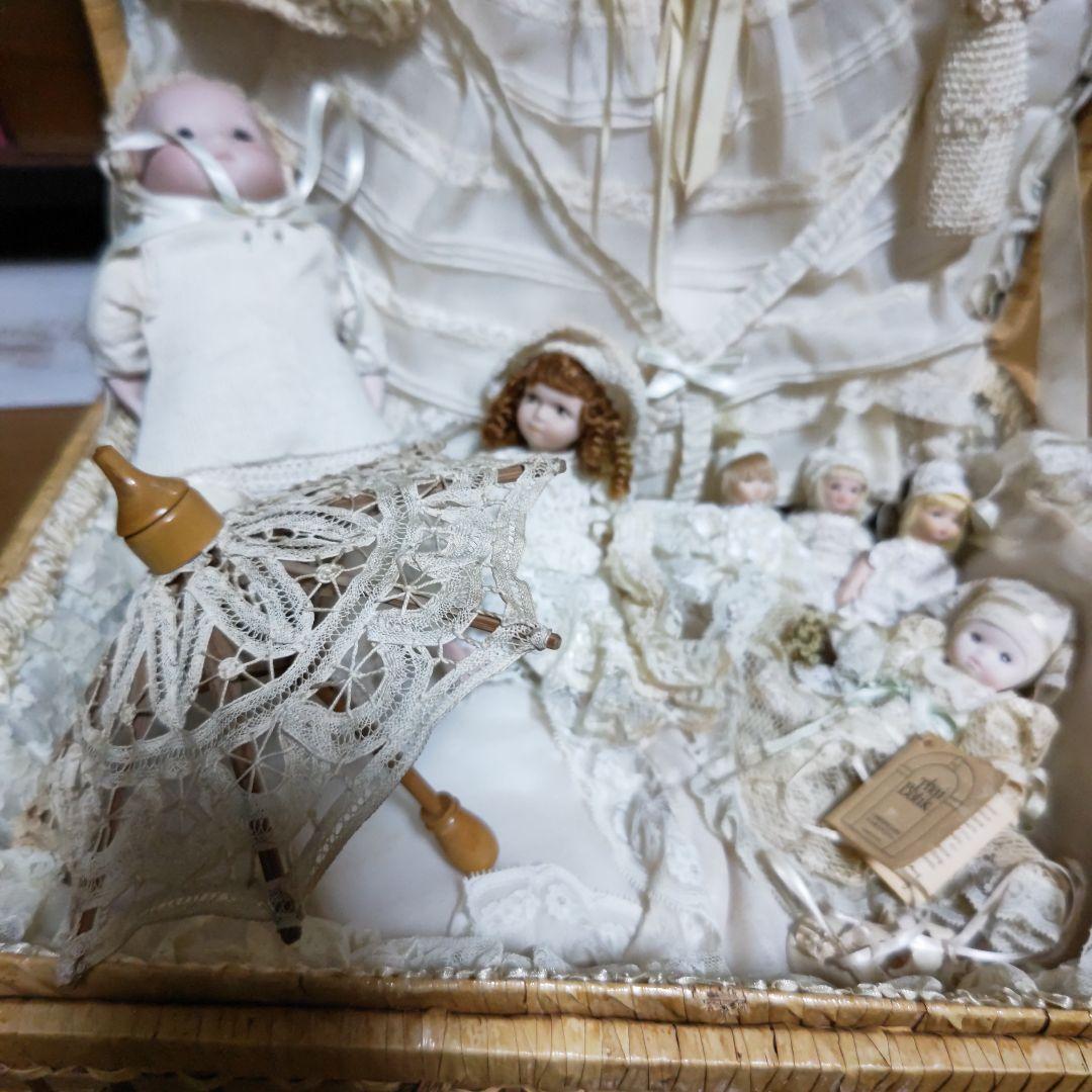 た*う様 【最終値下】アンティークバスケットドールセット