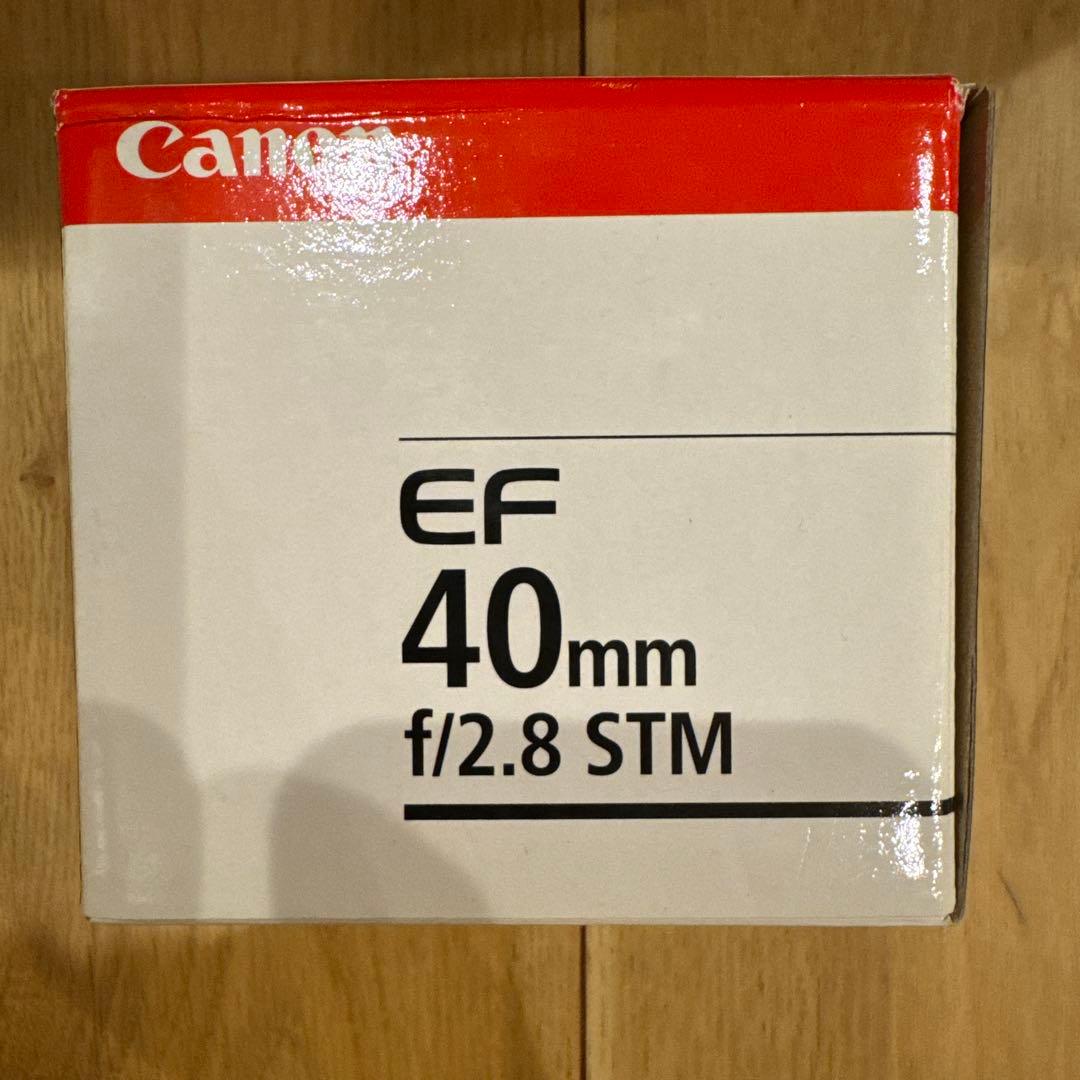 Canon 単焦点レンズ EF40mm F2.8 STM フルサイズ対応