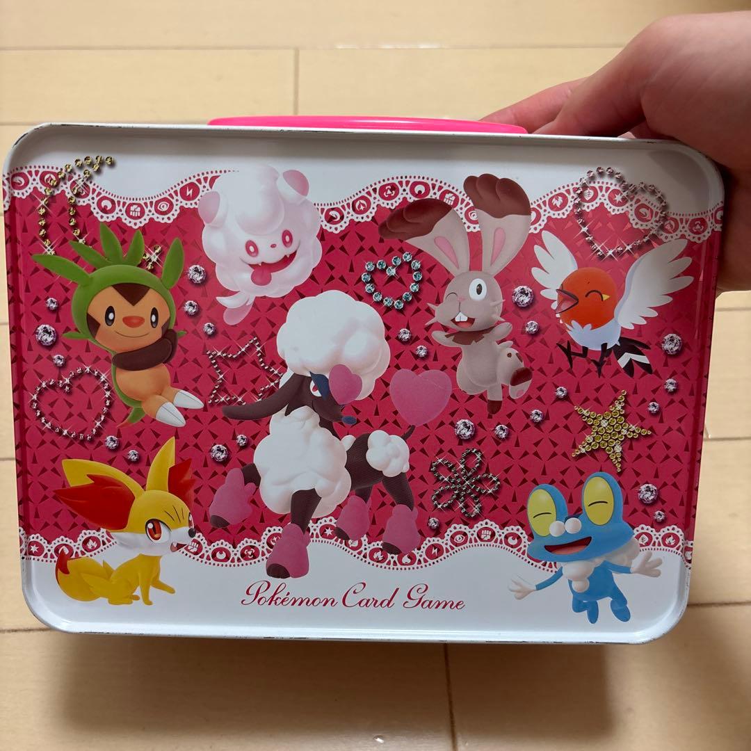ポケモンカードゲーム　はじめてセットDX for Girlsケースと付属品