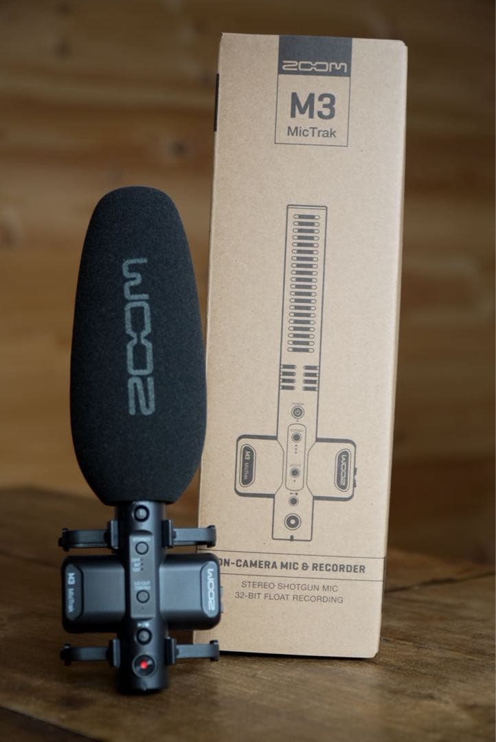 Zoom M3 MicTrak オンカメラマイク