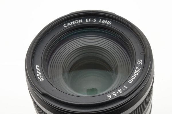良品 Canon EF-S 55-250mm F4-5.6 IS AA3407