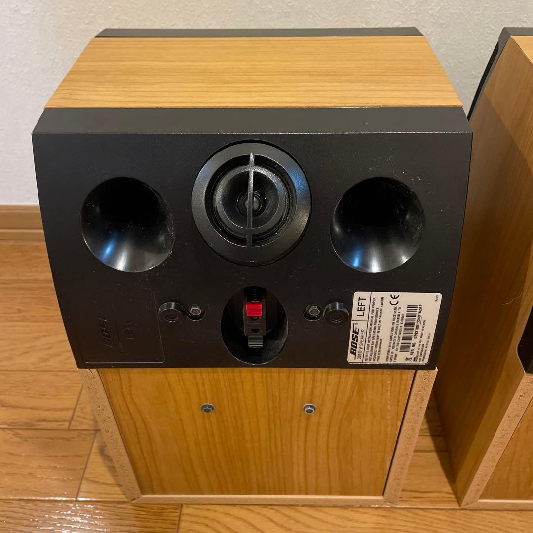 duy loc 中古美品 BOSE 301V ライトチェリー ２本１組