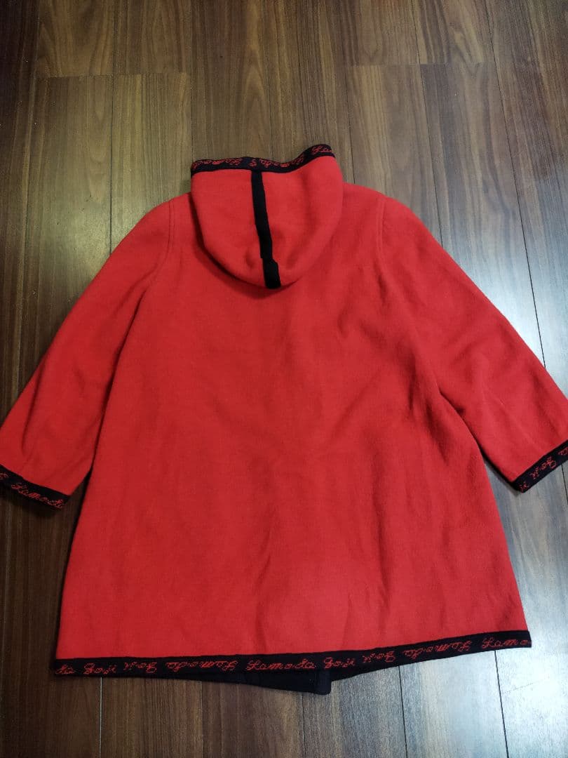 希少♪伊太利屋 イタリヤ GK 赤 豪華 ニットコート 15号 日本製