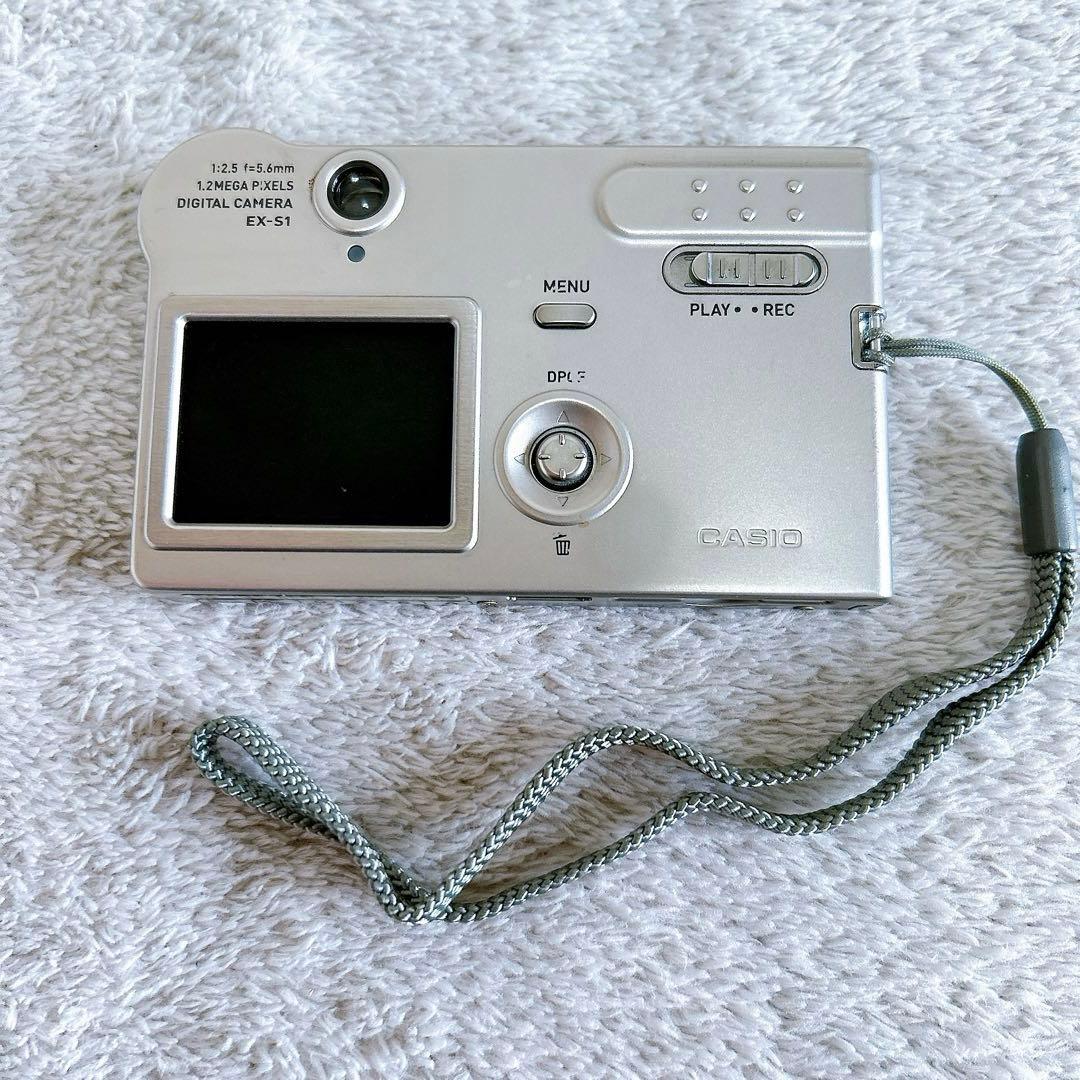 CASIO EXILIM デジタルカメラ 充電器付き EX-S1 レトロ