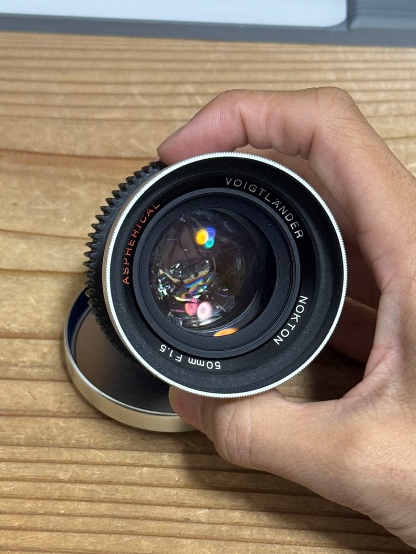 Voigtländer NOKTON 50mm F1.5 レンズ　ジャンク