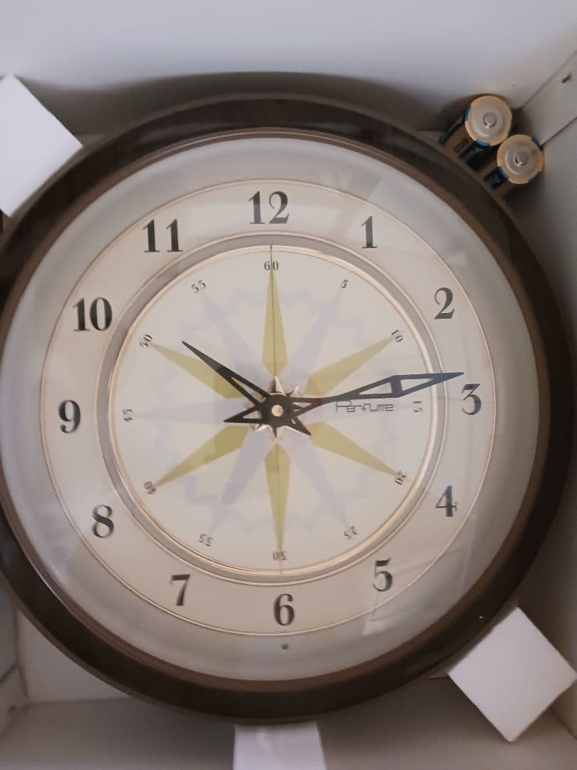 Perfume　パフューム　からくり時計　置き台　セット