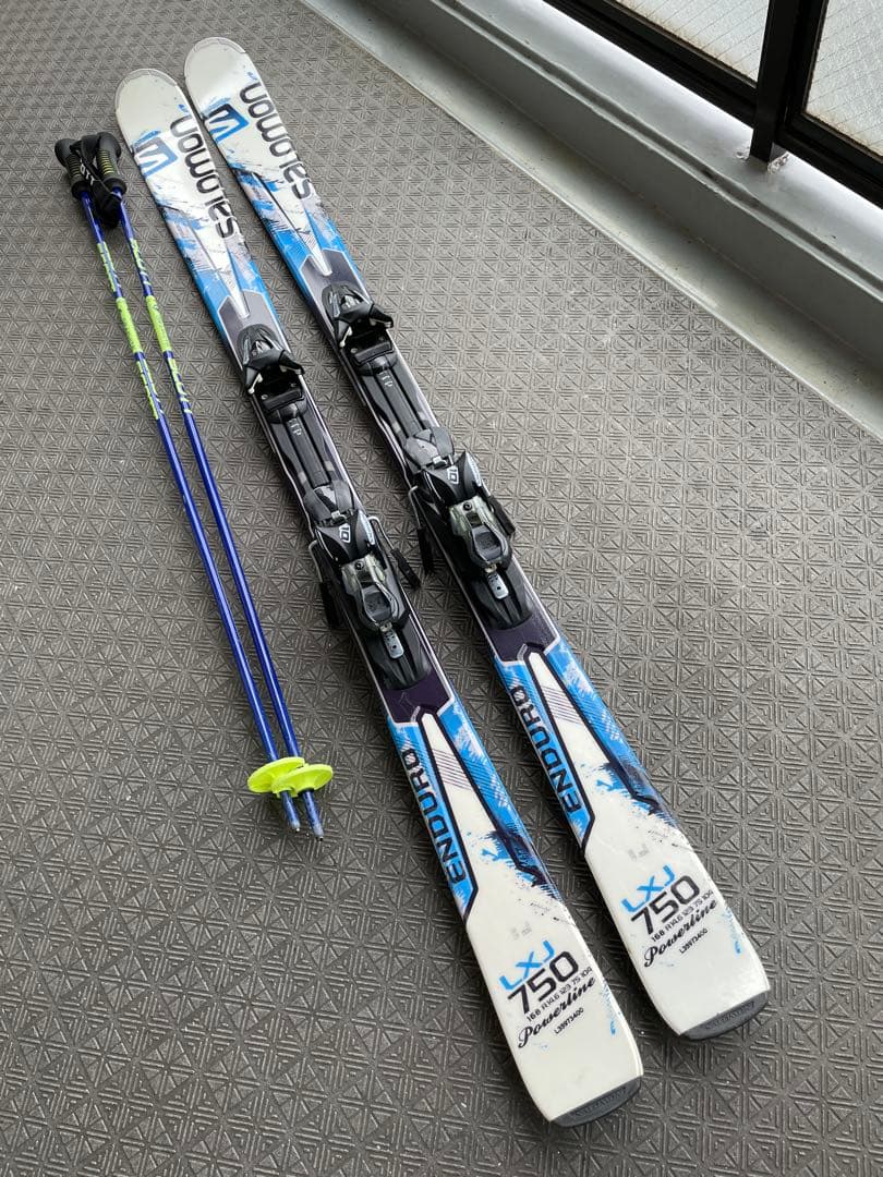 Salomon LXJ750 168cm ストック付