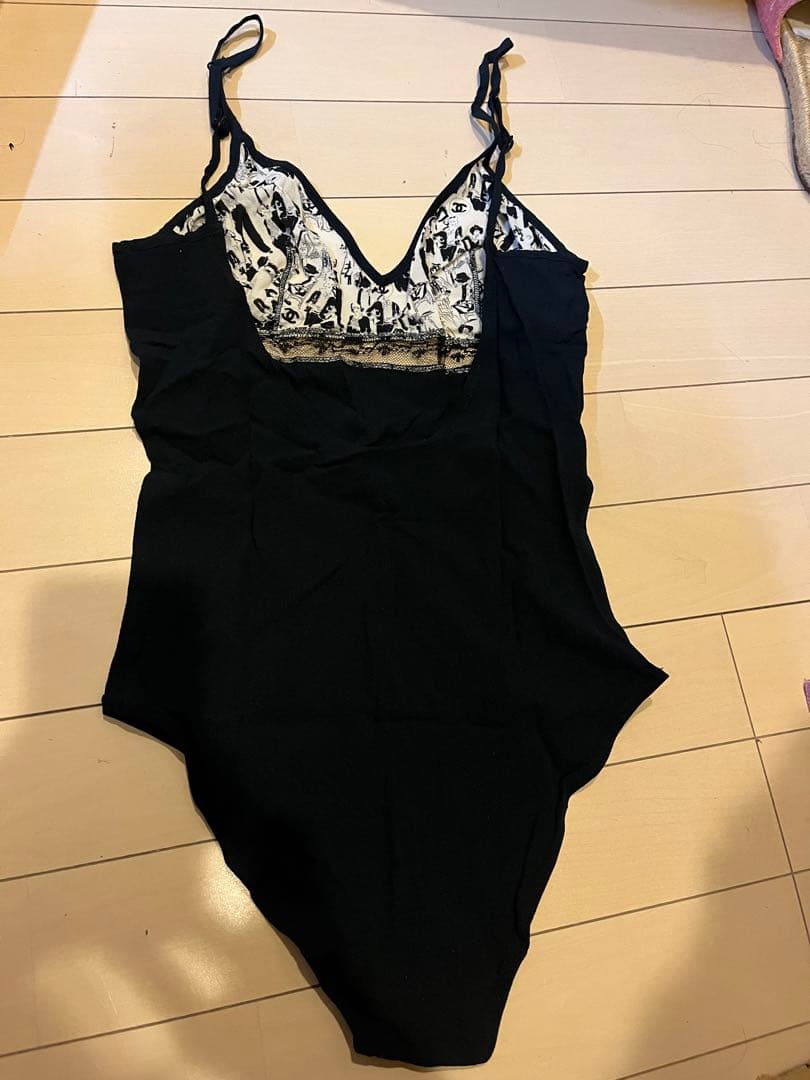 正規品　CHANEL タンクトップ　キャミソール　レオタード　美品　40