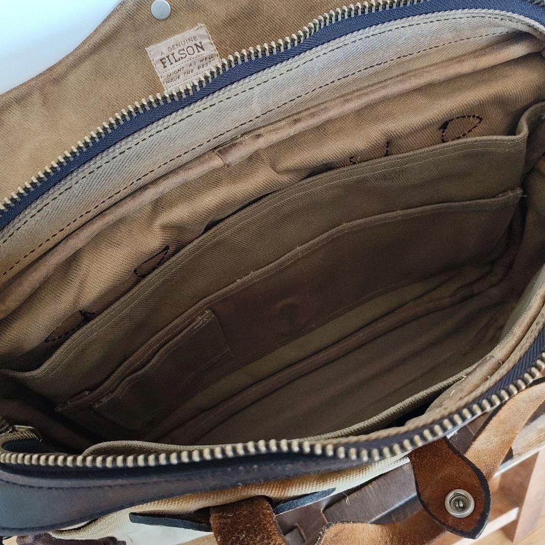FILSON フィルソン ブリーフケース ショルダーバッグ　ラギットツイル
