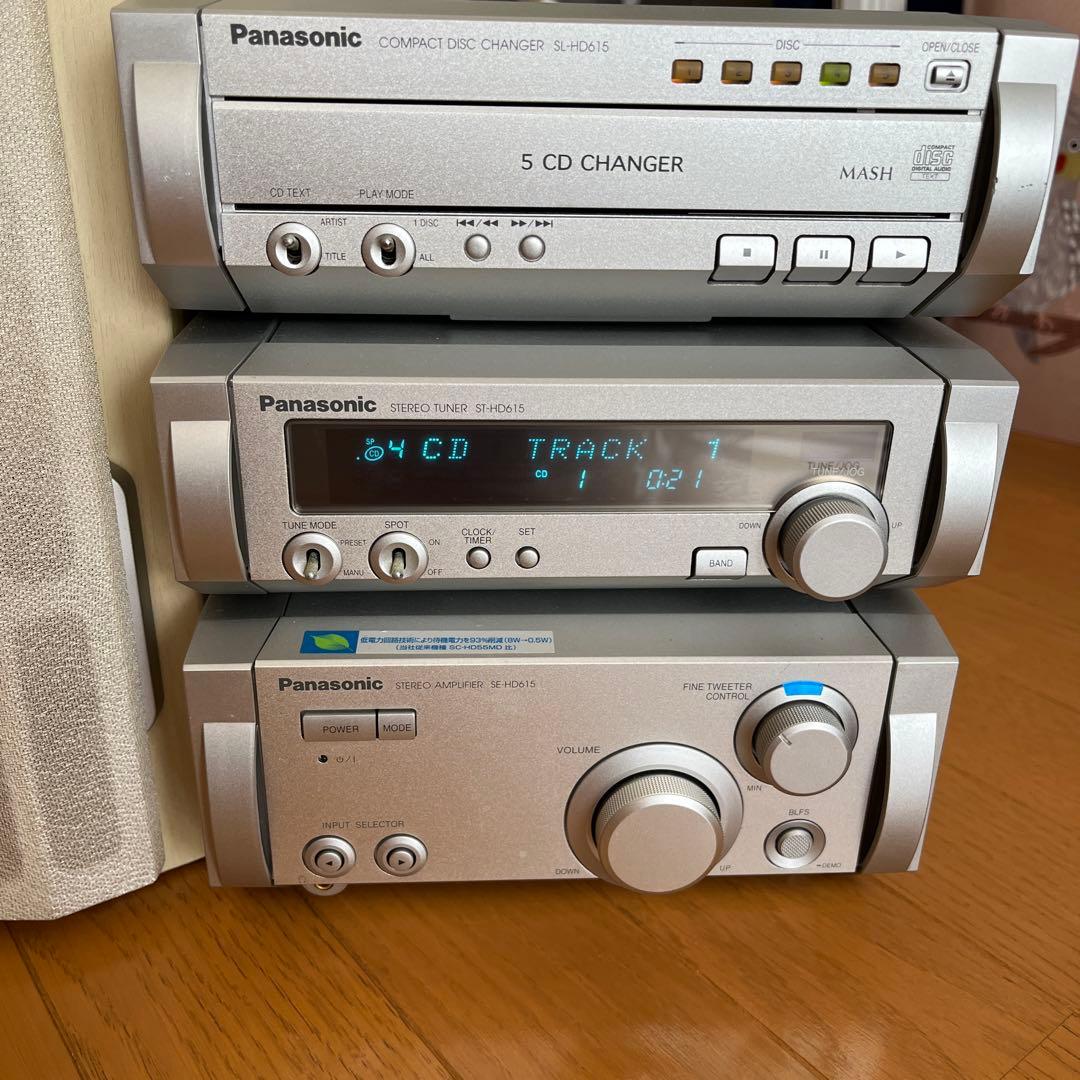 Panasonic パーソナルミニステレオコンボ　SL-HD615