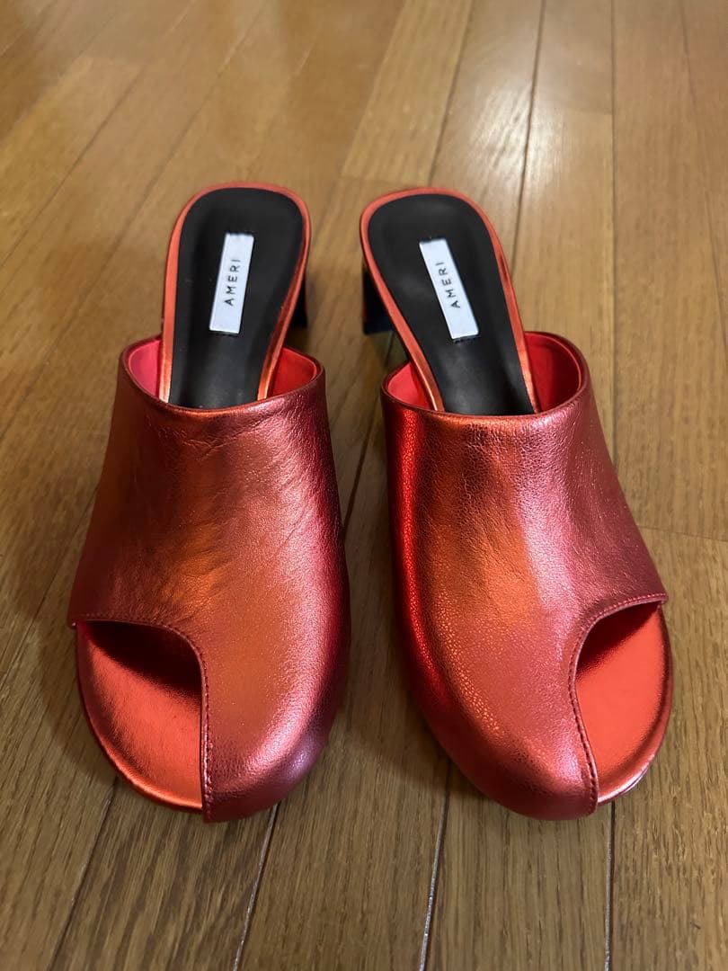 【Ameri VINTAGE】CROOKED HOLE SANDAL