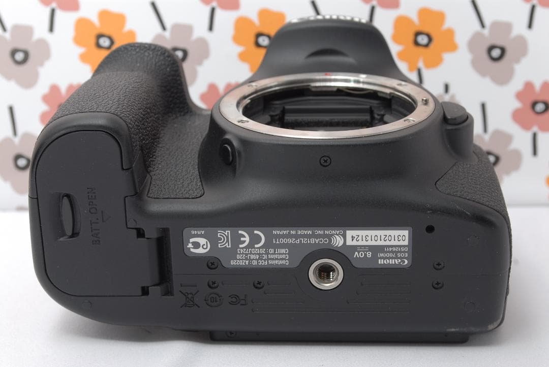 ❤Canon EOS 70D❤Wi-Fi接続❤ショット数1565回❤高画質撮影❤