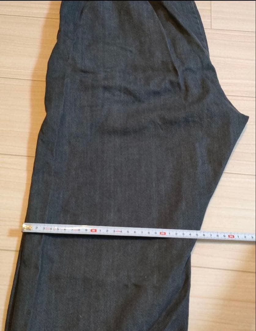 ALBUM DI FAMIGLIA ブラックデニムパンツ 【未使用品】