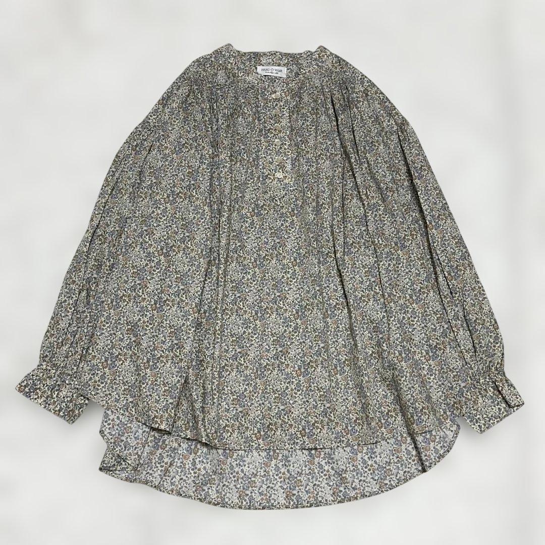 ✨未使用級✨ HUG Ō WäR リバティプリント ブラウス