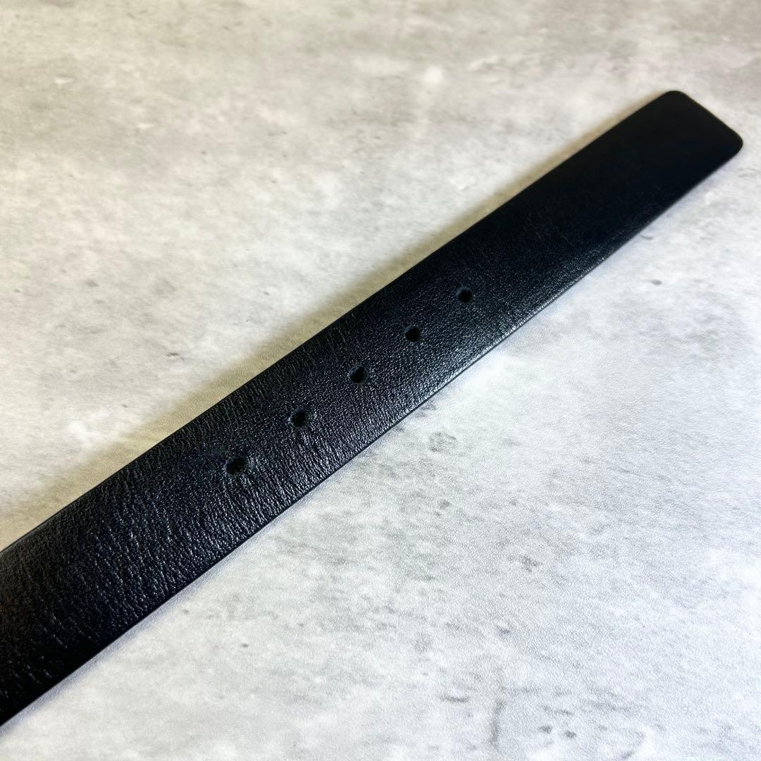 【極美品】フェラガモ ベルト ダブルガンチーニ リバーシブル ゴールド金具