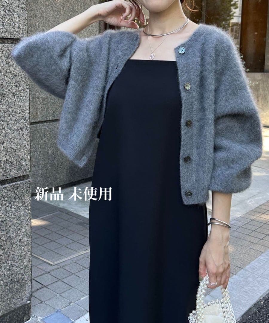 【新品】COLLAGE GALLARDAGALANTE フォックスカーディガン